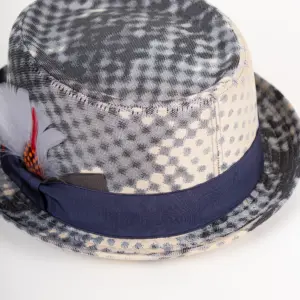 Alfonso D'Este Pork Pie Silbergrau