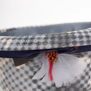 Alfonso D'Este Pork Pie Silbergrau