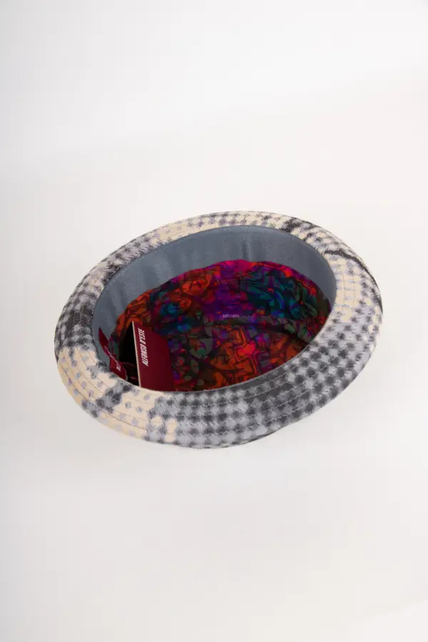 Alfonso D'Este Pork Pie Silbergrau