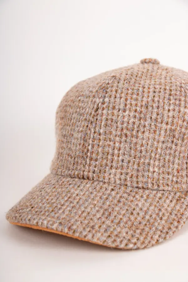Flechet Baseball Cap Harris Tweed