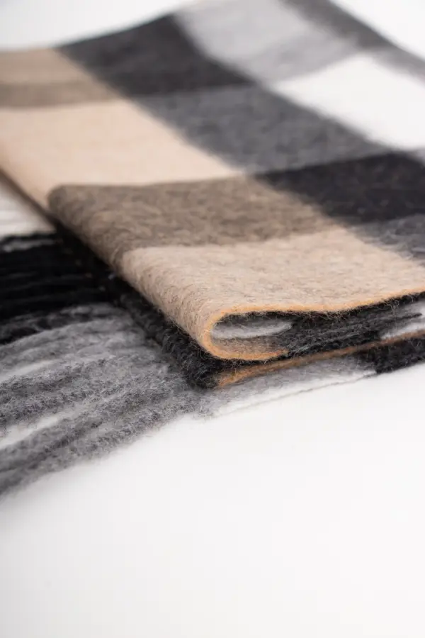 Hemley Wollschal Karo