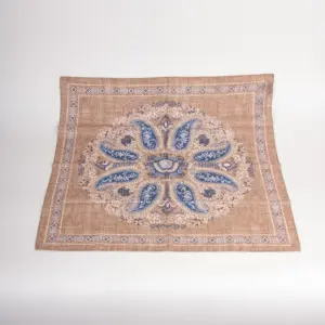 Hemley Seidentuch Paisley meliert Beige