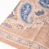 Hemley Seidentuch Paisley meliert Beige