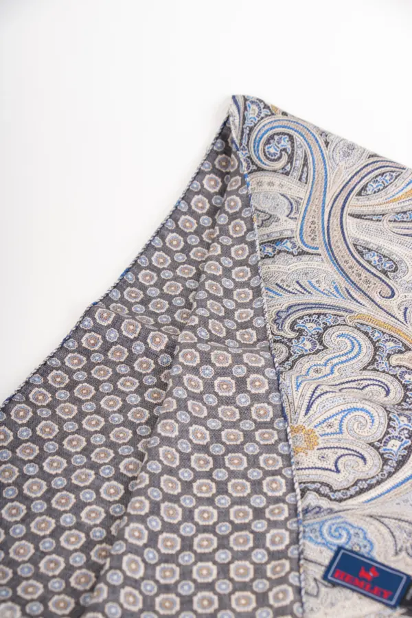 Hemley Seidenschal Gemustert