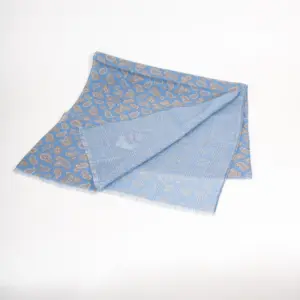 Hemley Ultrafine Wollschal Hellblau