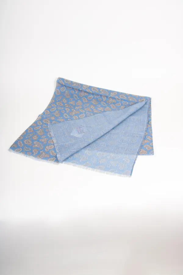 Hemley Ultrafine Wollschal Hellblau