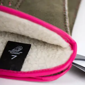 Szendelbacher Lammfell Handschuhe Olive