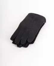 Szendelbacher Lammfell Handschuhe Schwarz