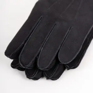 Szendelbacher Lammfell Handschuhe Schwarz