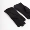 Szendelbacher Lammfell Handschuhe Schwarz