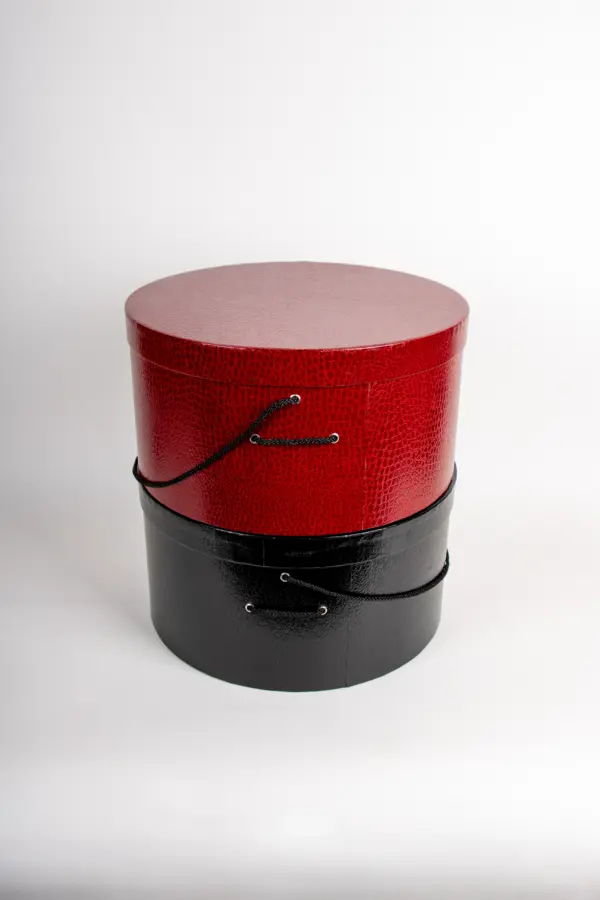 Hutschachtel Lederoptik