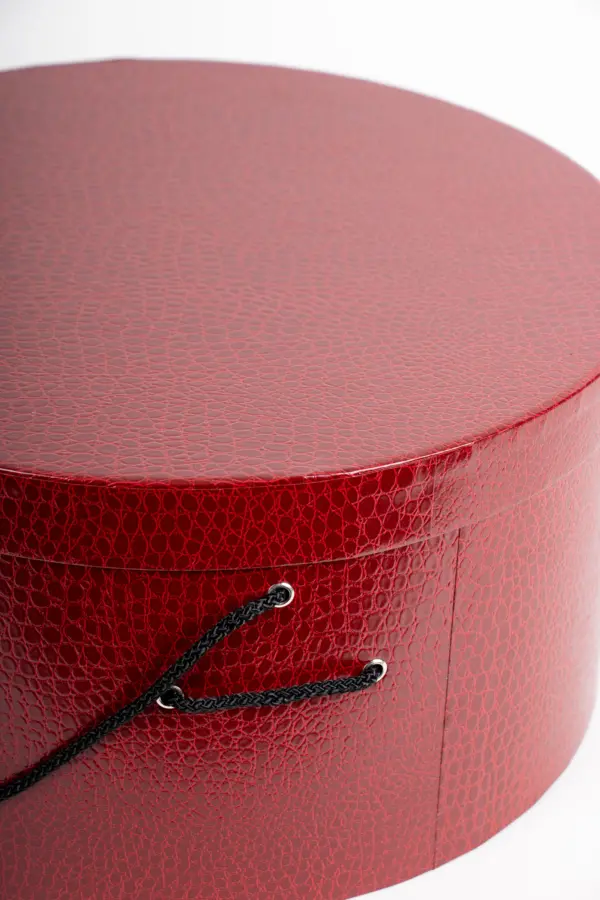 Hutschachtel Lederoptik