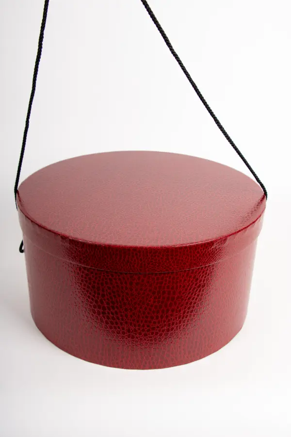 Hutschachtel Lederoptik