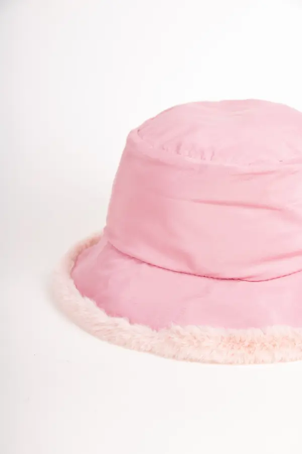 Grevi Regenhut mit Faux Fur Futter