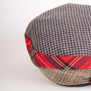 Grevi Baskenmütze Kariert