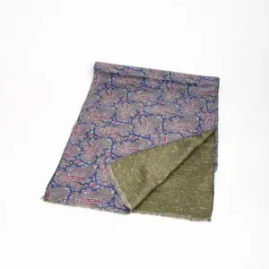 Hemley Seidenschal Grün-Blau