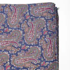 Hemley Seidenschal Grün-Blau