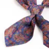 Hemley Krawattenschal Paisley Blau-Rot