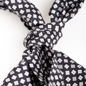 Hemley Krawattenschal Schwarz Weiß