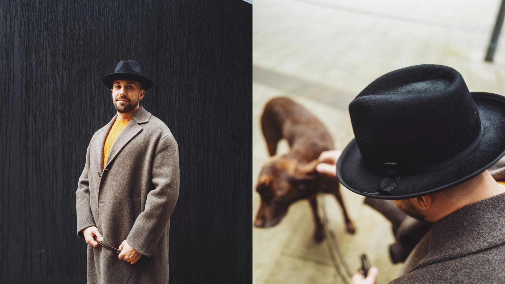 Stetson Fedora Black