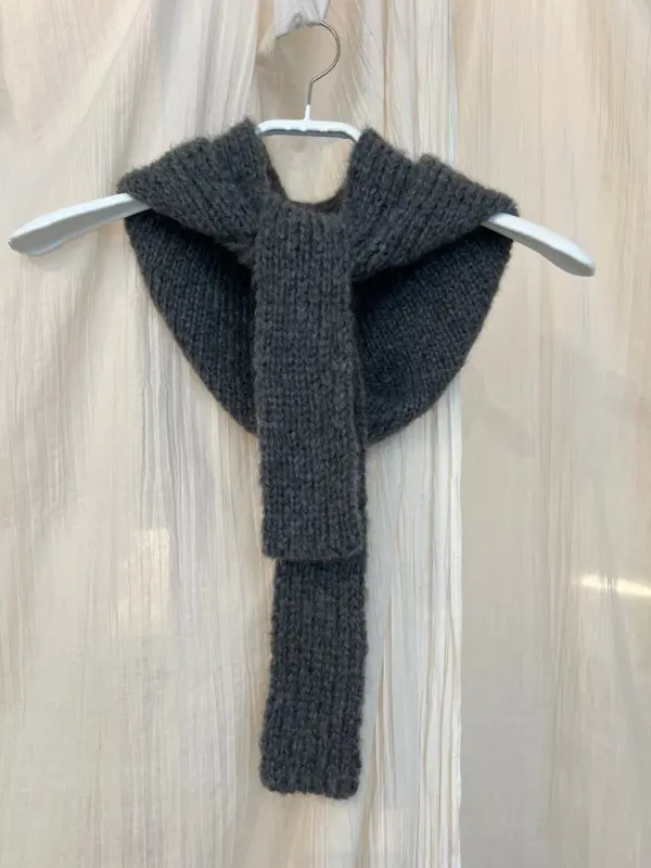 Faible and Failure Kapuze Kaschmir Anthrazit