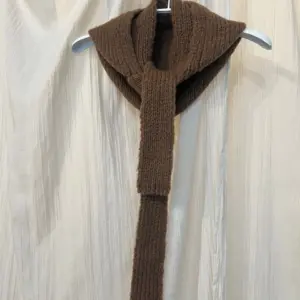 Faible and Failure Kapuze Kaschmir Braun