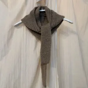 Faible and Failure Kapuze Kaschmir Sand