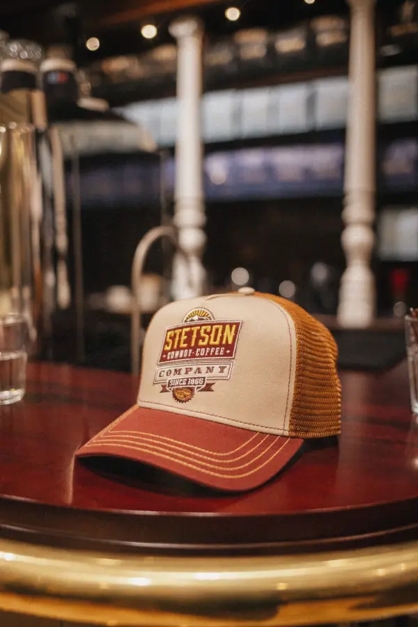 Stetson Trucker Cap Cowboy Coffee