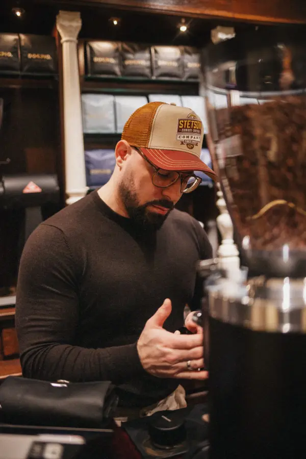 Stetson Trucker Cap Cowboy Coffee