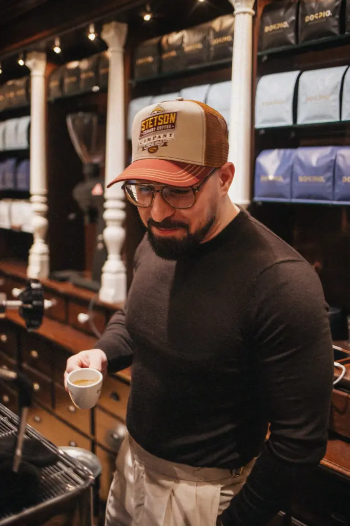 Stetson Trucker Cap Cowboy Coffee