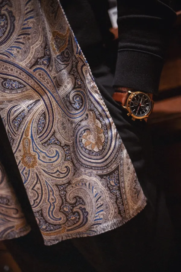 Hemley Seidenschal Gemustert Hemley Seidenschal Gemustert