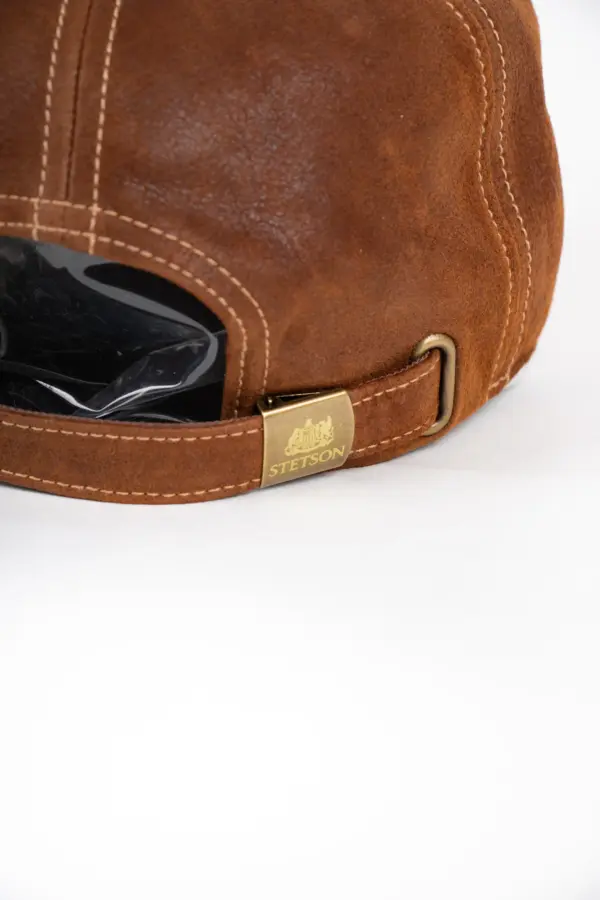 Stetson Retro Stripes Ledercap