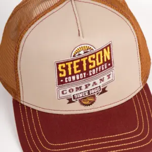 Stetson Trucker Cap Cowboy Coffee