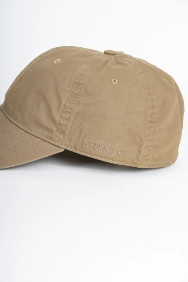 Stetson Baseball Cap Delave Organic Cotton