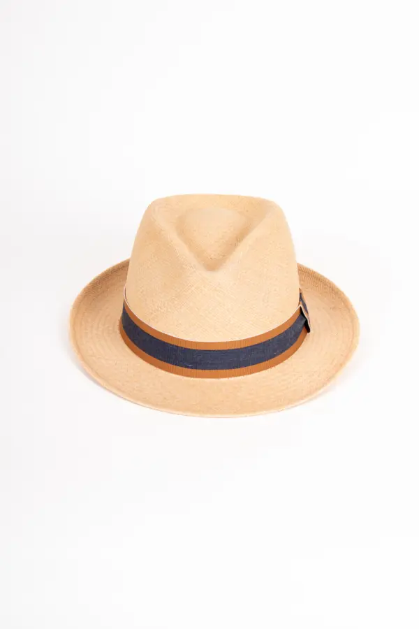 Vintimilla Hat New Trilby Hellbraun/Denim