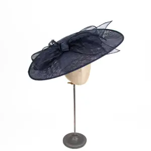 McBurn Sinamay Saucer Chiara mit Federn