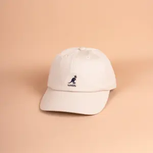 Kangol Washed Baseball Dad Cap Beige