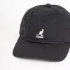 Kangol Washed Baseball Dad Cap Schwarz