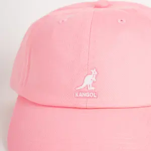 Kangol Washed Baseball Dad Cap Pepto-Pink