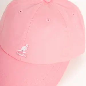 Kangol Washed Baseball Dad Cap Pepto-Pink