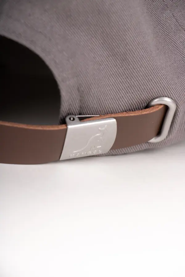 Kangol Washed Baseball Dad Cap Mattgrau