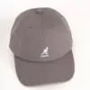 Kangol Washed Baseball Dad Cap Mattgrau