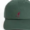 Kangol Washed Baseball Dad Cap Algengrün