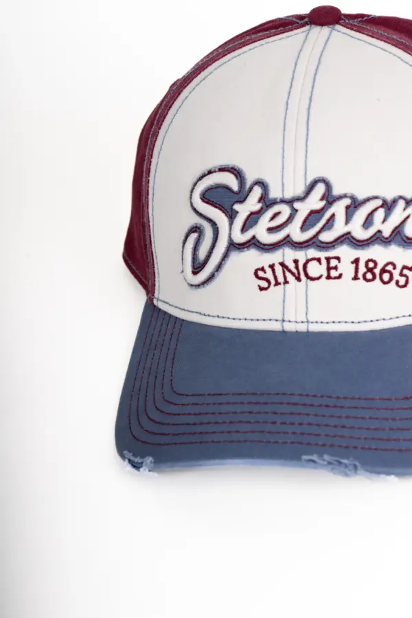 Stetson Baseball Cap Vintage Distressed