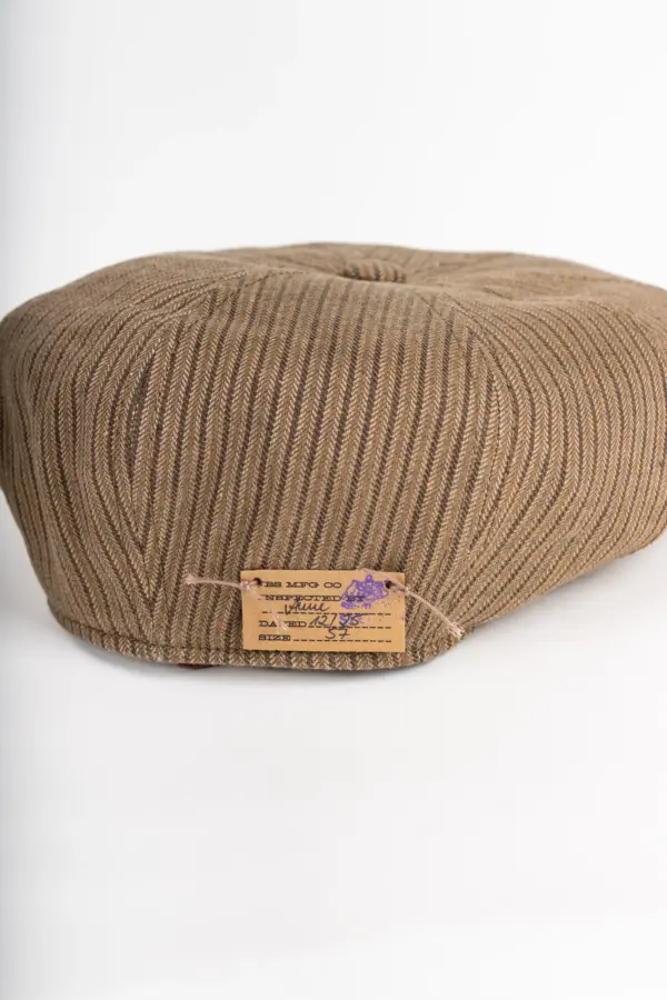 Stetson 8-Panel Cap Cotton/Linen Stripe