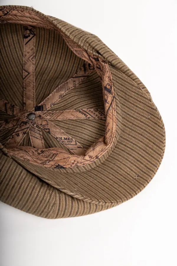 Stetson 8-Panel Cap Cotton/Linen Stripe