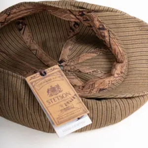 Stetson 8-Panel Cap Cotton/Linen Stripe