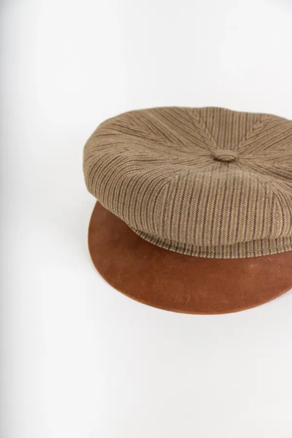 Stetson Riders Newsboy Cap Stripe