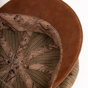 Stetson Riders Newsboy Cap Stripe