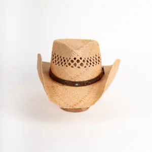 Stetson Western Raffia Rifterson, Strohhut Lochmuster